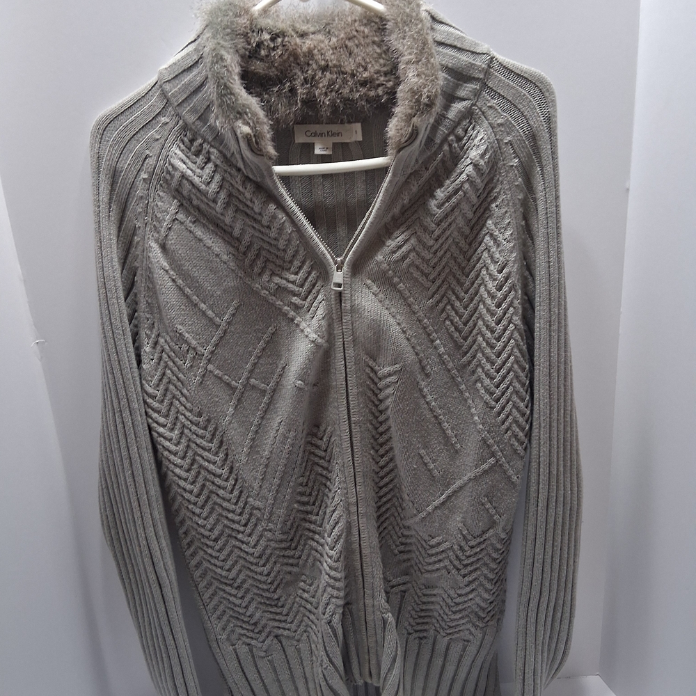 Calvin Klein Gray Women's Sweater